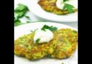 Easy Italian Keto Low Carb Zucchini Fritters Recipe