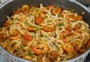 Easy Cajun Shrimp & Sausage Fettuccine