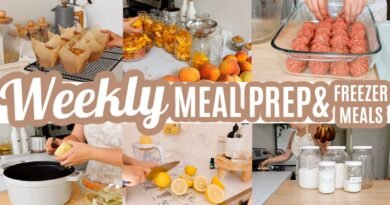 EASY BUDGET FRIENDLY WEEKLY MEAL PREP RECIPES LARGE FAMILY MEALS WHATS FOR DINNER FREEZER MEALS