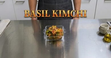 Basil kimchi