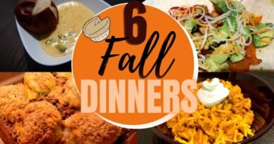 6 EASY & CHEAP FALL RECIPES || WHAT’S FOR DINNER