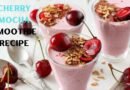 How to make Cherry Mocha Smoothie at home #shorts #health