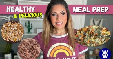 HEALTHY (& delicious) WW MEAL PREP – FRITTATA – THE BEST PROTEIN BROWNIES & CASHEW QUINOA BAKE!