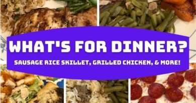 What’s For Dinner? (#154) | NEW Sausage Rice Skillet Recipe | Easy Dinner Ideas!
