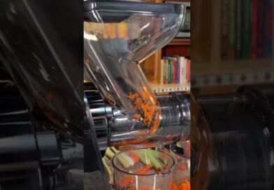 AUMATE  Cold Press Juicer Extractor, 3″ Wide Feed Chute Slow Masticating Juicer Machines#shorts