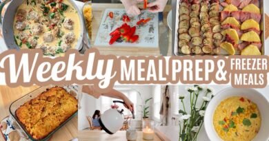 EASY BUDGET FRIENDLY WEEKLY MEAL PREP RECIPES LARGE FAMILY MEALS WHATS FOR DINNER FREEZER MEALS