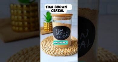 HOW TO MAKE TOM BROWN BABY FOOD RECIPE || WEIGHT GAIN #babyfood #shortsfeeds #6monthbabyfood #shorts