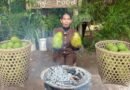 Homemade soursop drink | How to make soursop juice | Tropical soursop juice recipe
