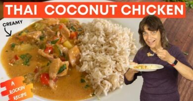 Thai Coconut Chicken Recipe: A Delicious & Healthy Meal!