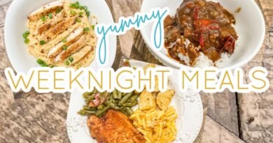WHAT’S FOR DINNER // FAMILY MEAL IDEAS // WEEKNIGHT MEALS