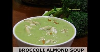 Broccoli Almond Soup I High Protein Recipe for Vegetarians I No Oil Recipe I Pregnancy soup recipe