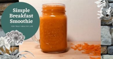 My Simple Carrot-Mango Smoothie Breakfast Recipe| 2020 updated